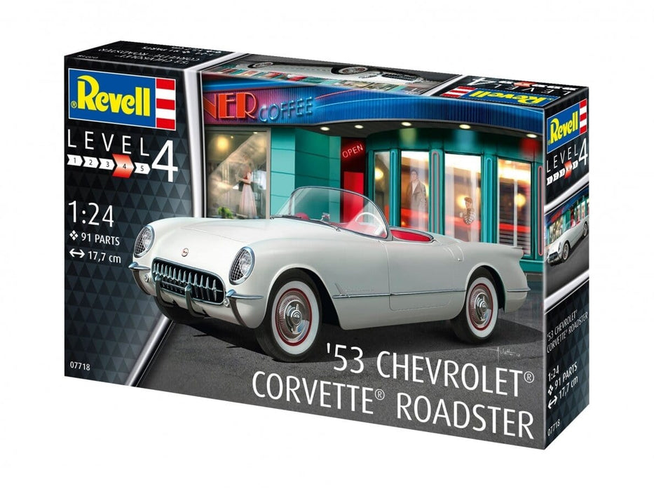 Baksas Surenkami modeliai Revell - 1953 Corvette Roadster