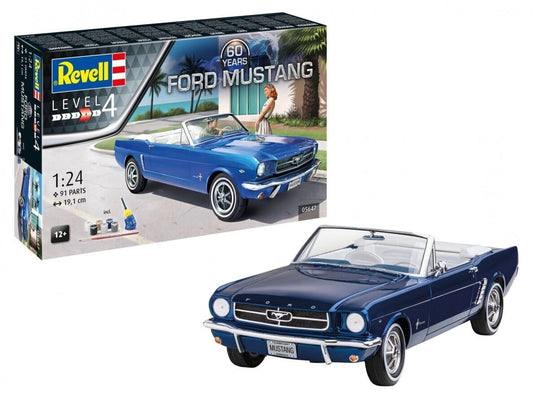 Baksas Surenkami modeliai Revell - 60th Anniversary Ford Mustang