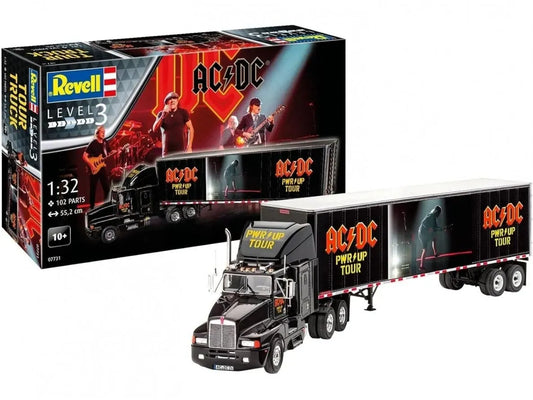 Baksas Surenkami modeliai Revell - AC/DC Truck Power Up Tour, 1/32