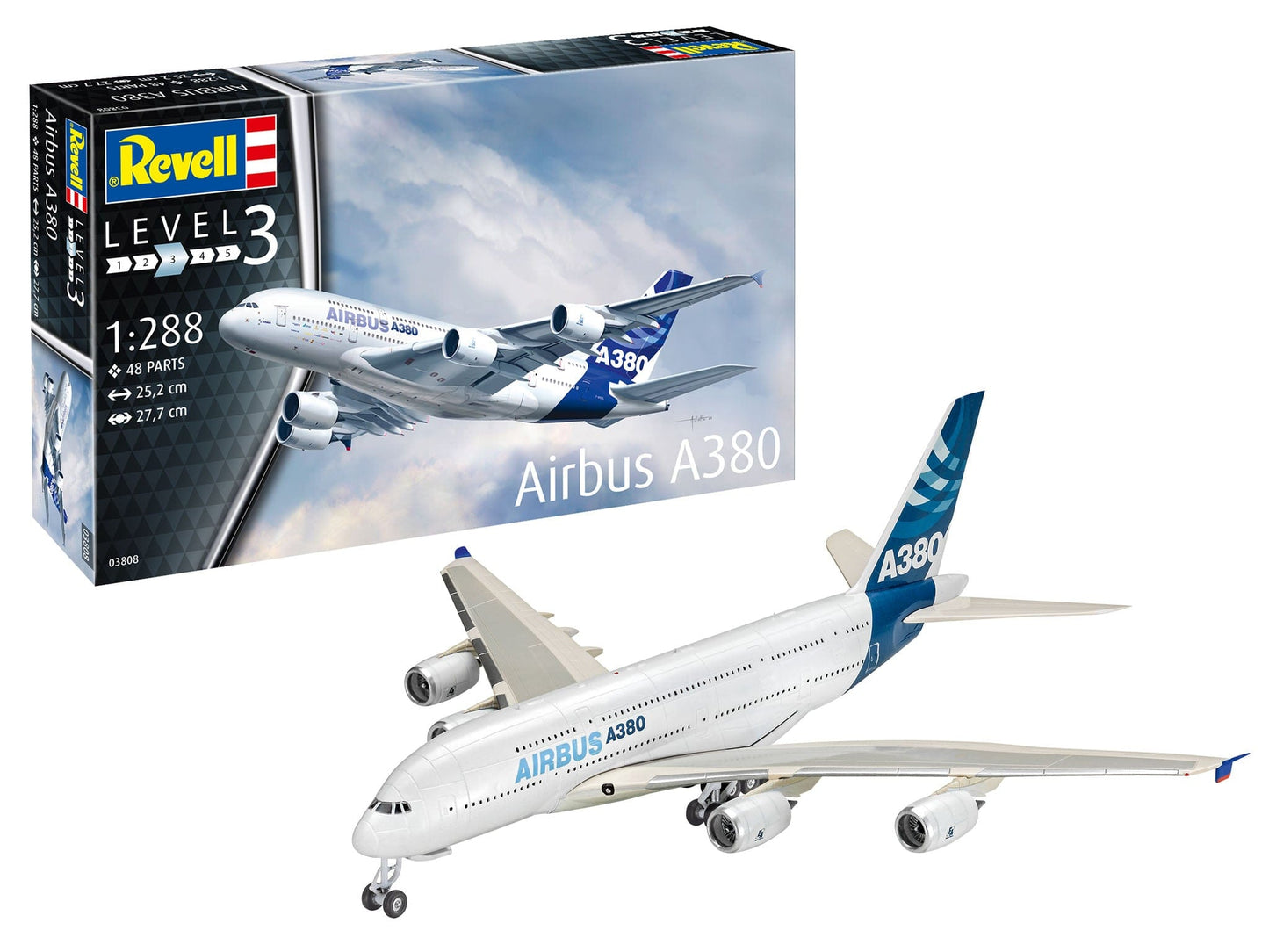 Baksas Surenkami modeliai Revell - Airbus A380