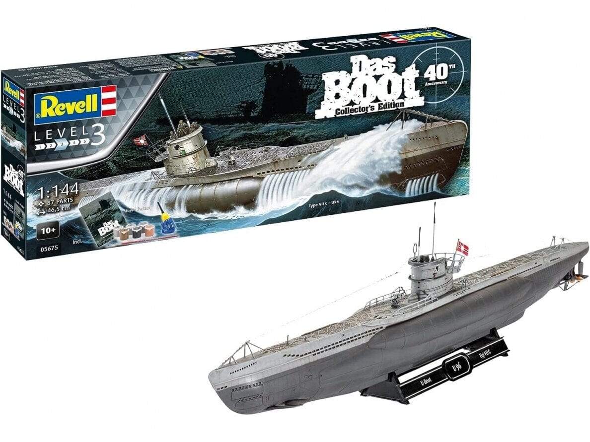 Baksas Surenkami modeliai Revell - Das Boot U-Boot Typ VII C Collector's Edition