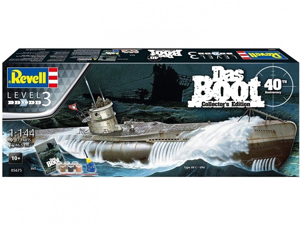 Baksas Surenkami modeliai Revell - Das Boot U-Boot Typ VII C Collector's Edition