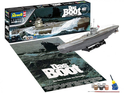 Baksas Surenkami modeliai Revell - Das Boot U-Boot Typ VII C Collector's Edition