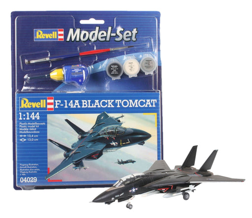 Baksas Surenkami modeliai Revell - F-14A Black Tomcat