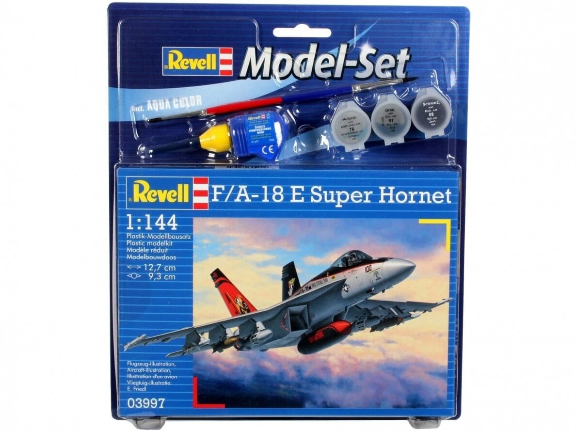 Baksas Surenkami modeliai Revell - F/A-18 E Super Hornet