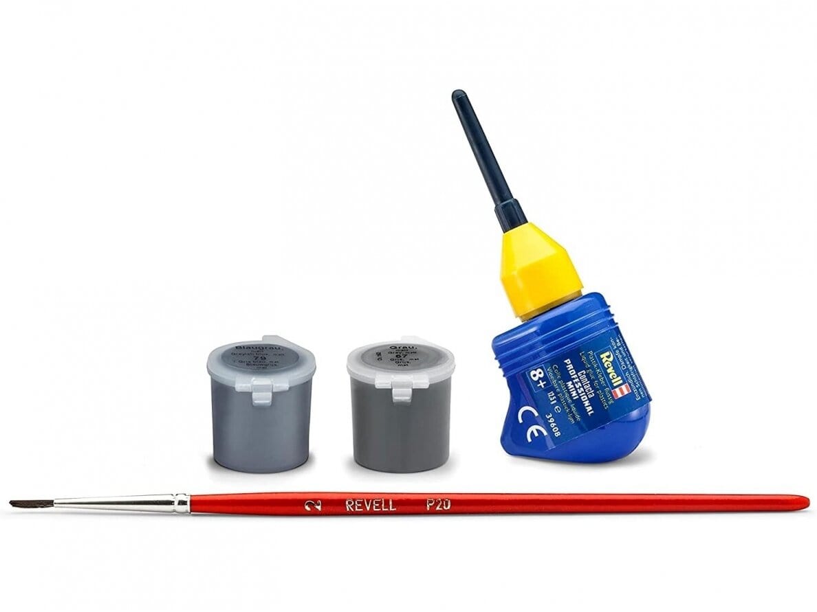 Baksas Surenkami modeliai Revell - First Diorama Set - Bismarck Battle