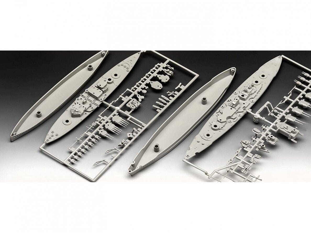 Baksas Surenkami modeliai Revell - First Diorama Set - Bismarck Battle