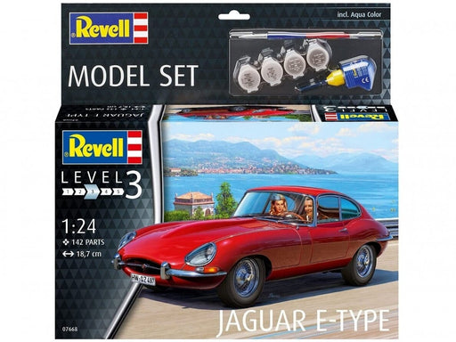 Baksas Surenkami modeliai Revell - Jaguar E-Type Coupé