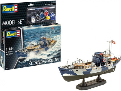 Baksas Surenkami modeliai Revell - KFK (Kriegsfischkutter), 1/144
