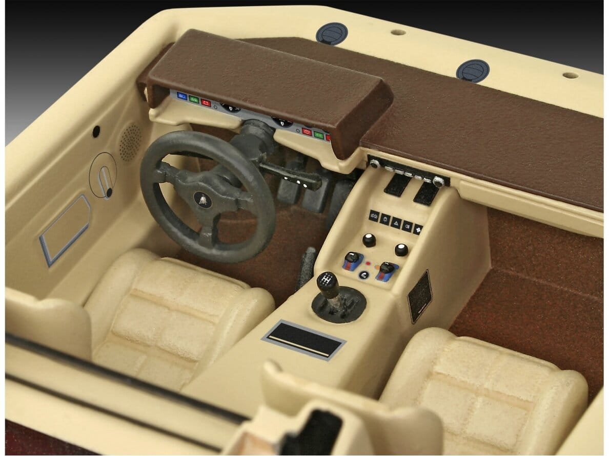 Baksas Surenkami modeliai Revell - Lamborghini Countach LP500S, 1/24