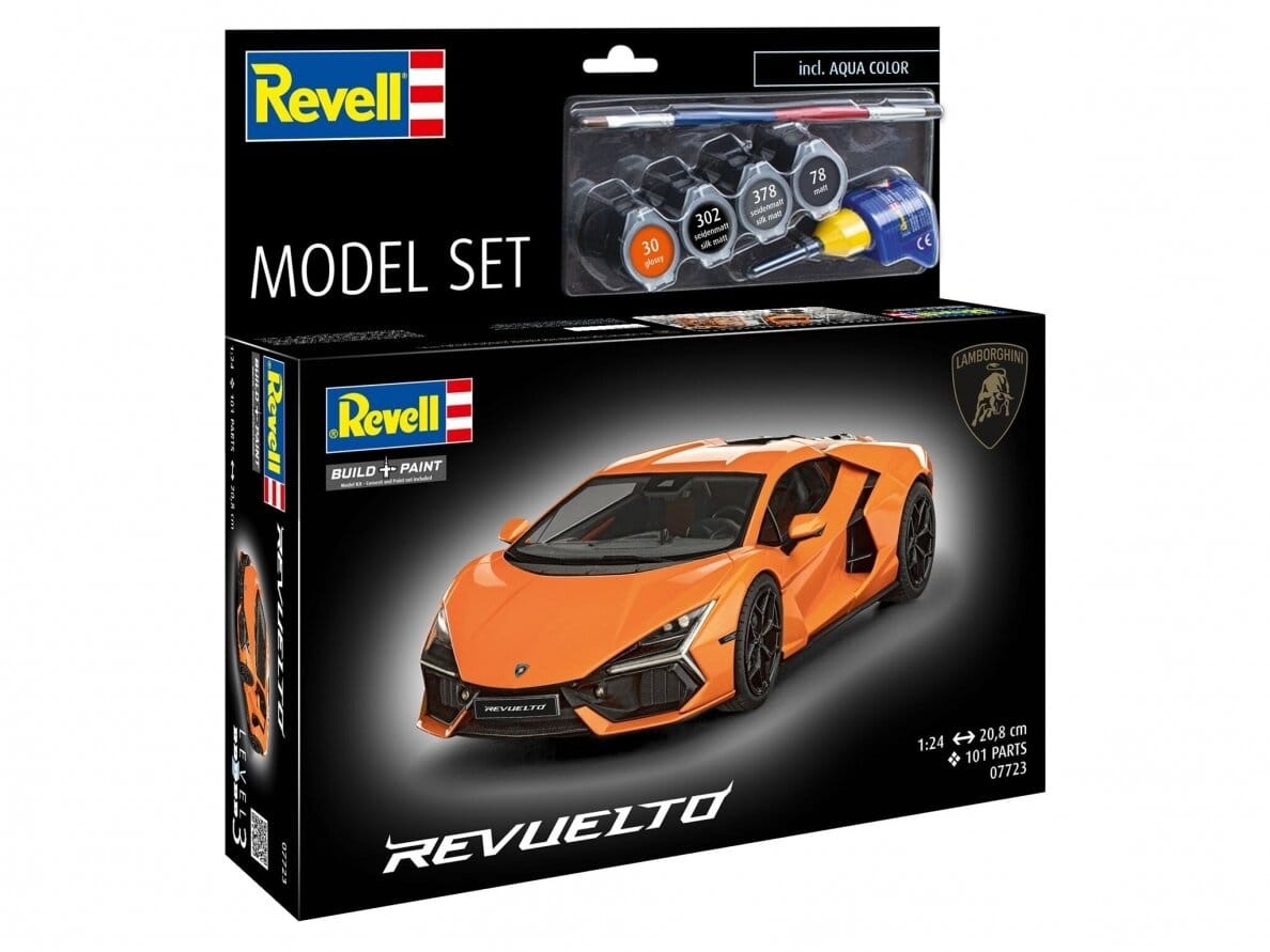 Baksas Surenkami modeliai Revell - Lamborghini Revuelto, 1/24