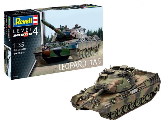Baksas Surenkami modeliai Revell - Leopard 1A5