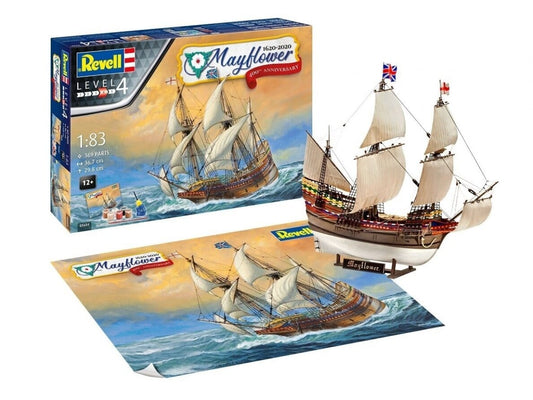 Baksas Surenkami modeliai Revell - Mayflower