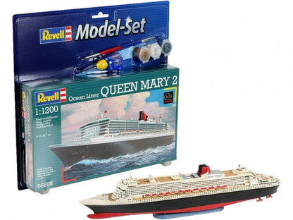 Baksas Surenkami modeliai Revell - Ocean Liner Queen Mary 2, 1/1200