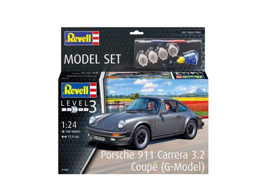 Baksas Surenkami modeliai Revell - Porsche 911 Carrera 3.2 Coupé
