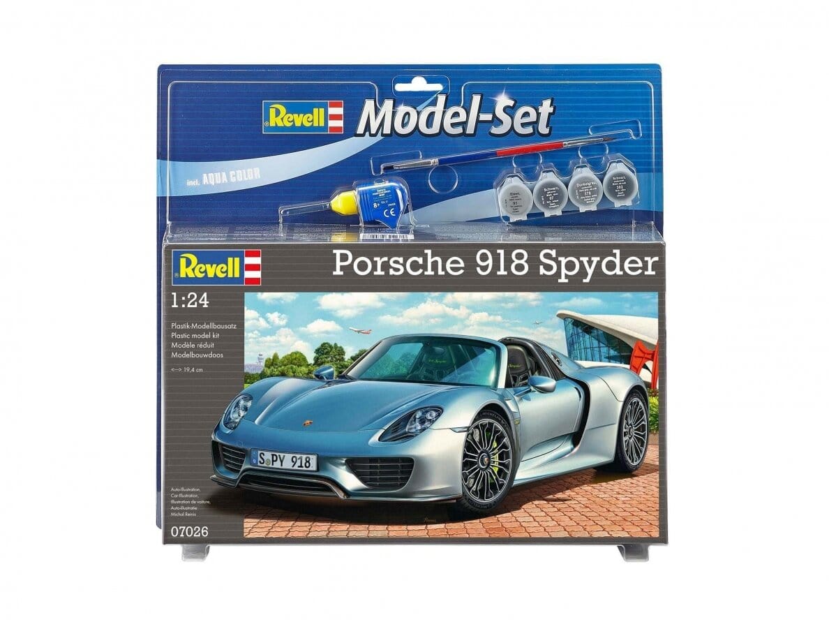 Baksas Surenkami modeliai Revell - Porsche 918 Spyder