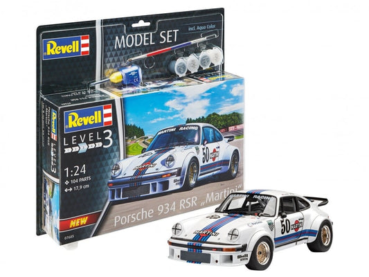 Baksas Surenkami modeliai Revell - Porsche 934 RSR "Martini"