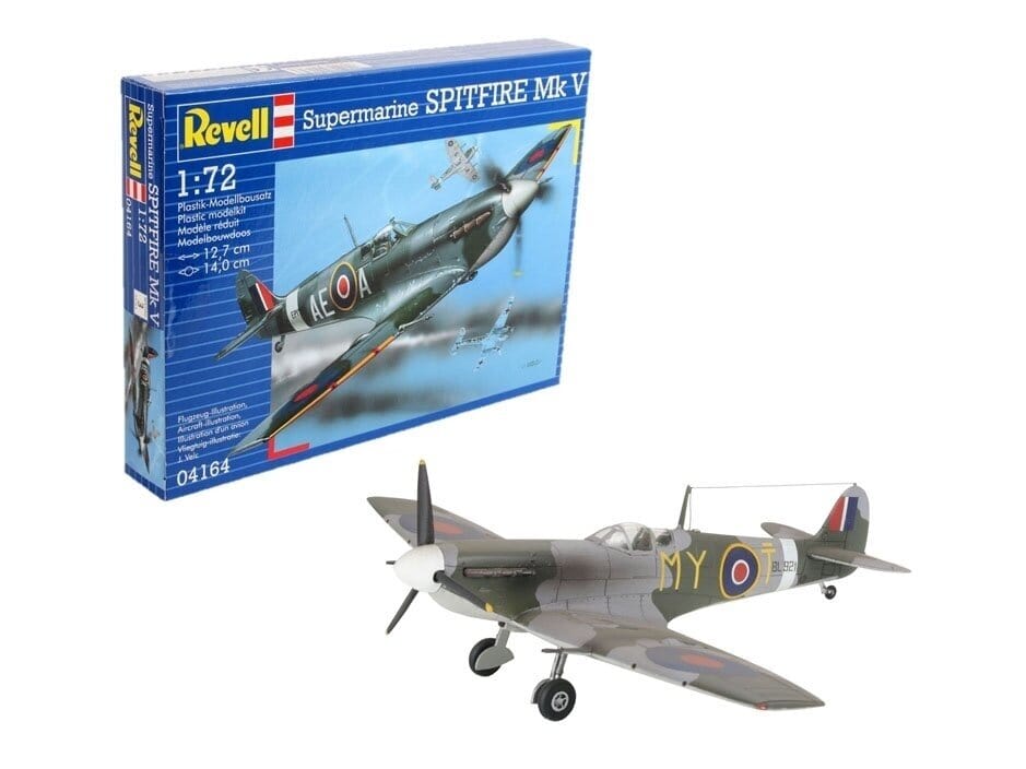 Baksas Surenkami modeliai Revell - Supermarine Spitfire Mk V, 1/72