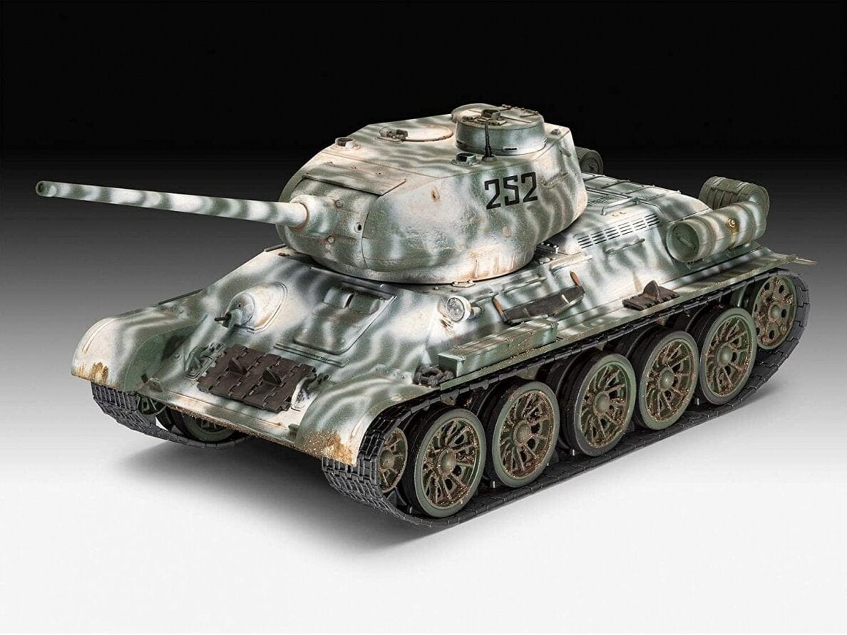 Baksas Surenkami modeliai Revell - T-34/85