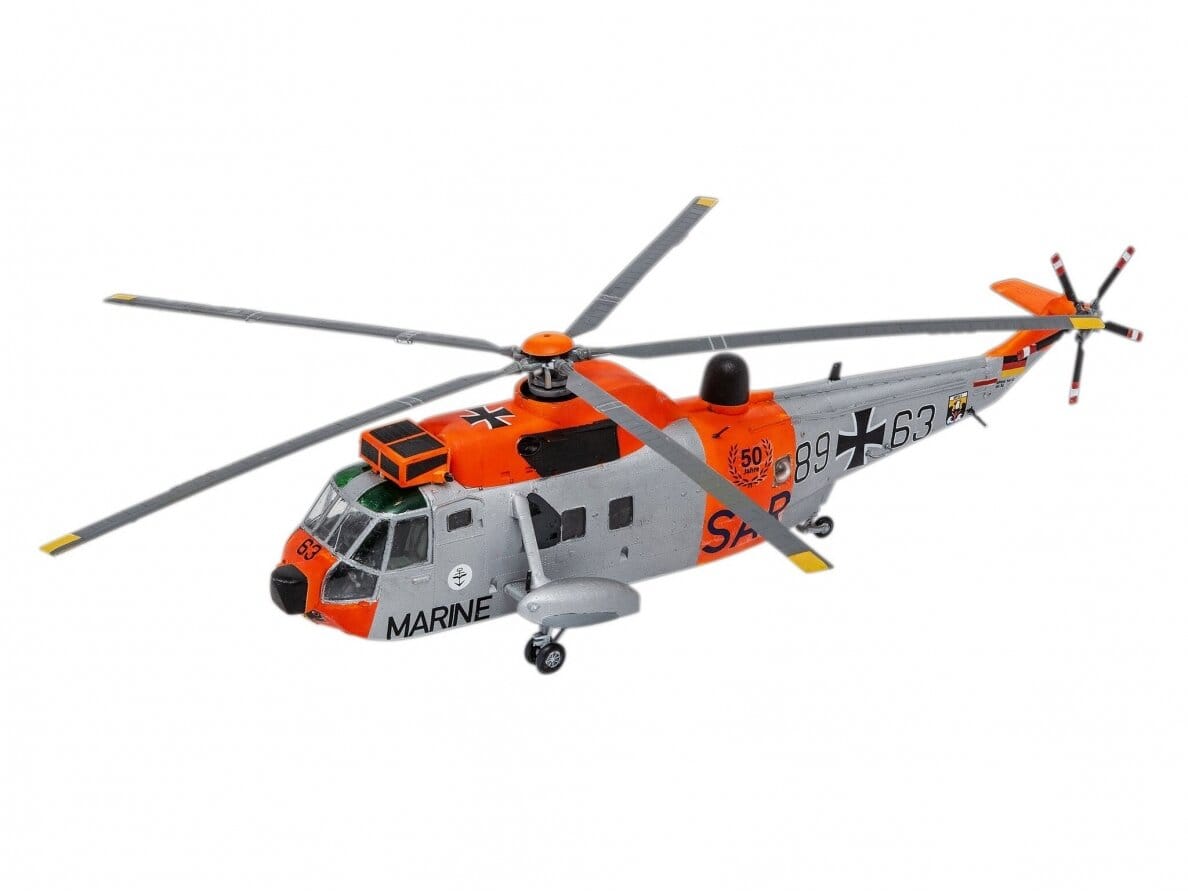 Baksas Surenkami modeliai Revell -Westland Sea King Mk. 41, 1/72
