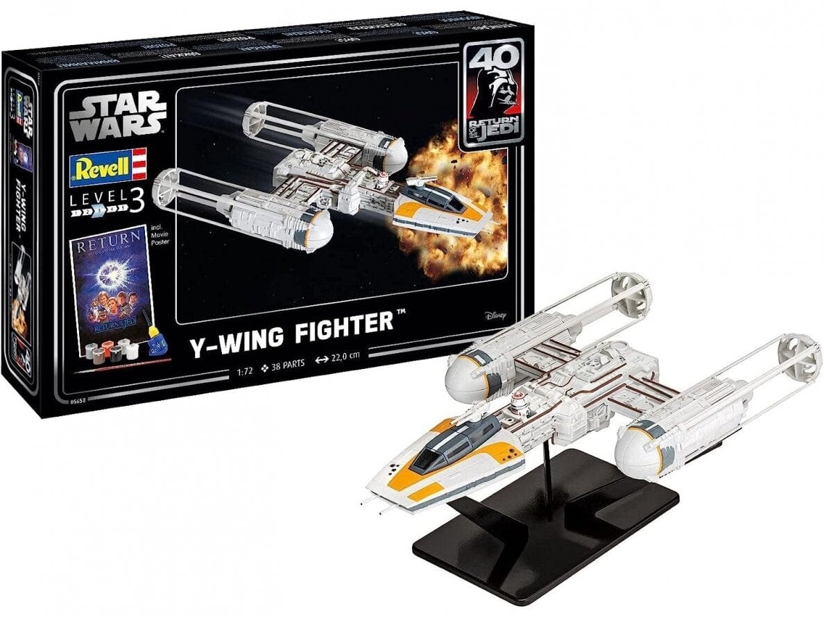 Baksas Surenkami modeliai Revell - Y-wing Fighter
