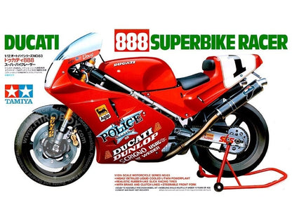 Baksas Surenkami modeliai Tamiya - Ducati 888 Superbike Racer