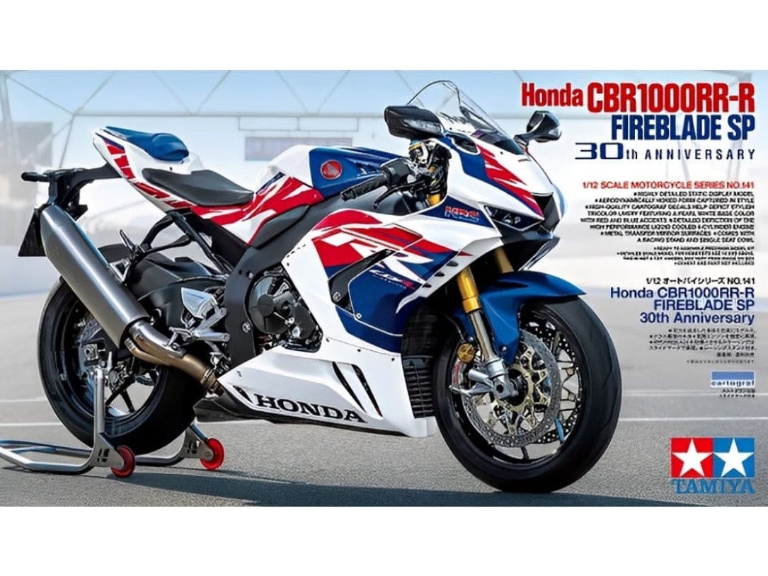 Baksas Surenkami modeliai Tamiya - Honda CBR1000RR-R Fireblade SP 30th Anniversary