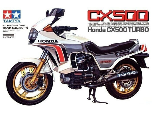Baksas Surenkami modeliai Tamiya - Honda CX500 Turbo