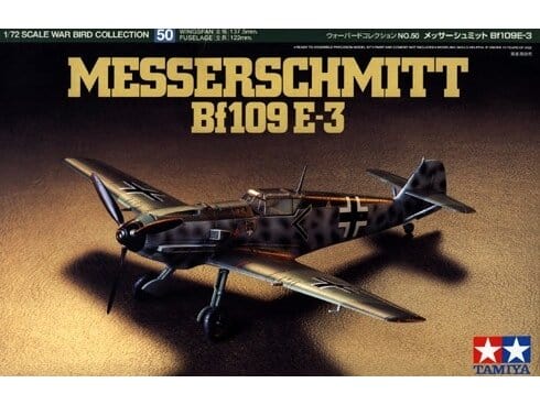 Baksas Surenkami modeliai Tamiya - Messerschmitt Bf109 E-3