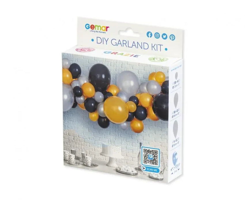 Balionų girlianda, 65 vnt.-Kita-Brain Games LT