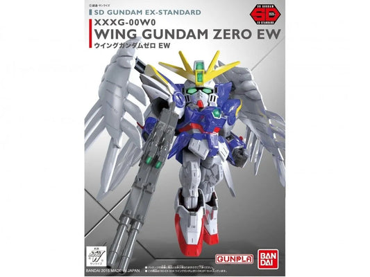 Bandai - SD EX-Standard XXXG-00W0 Wing Gundam Zero EW-Surenkami modeliai-Brain Games LT