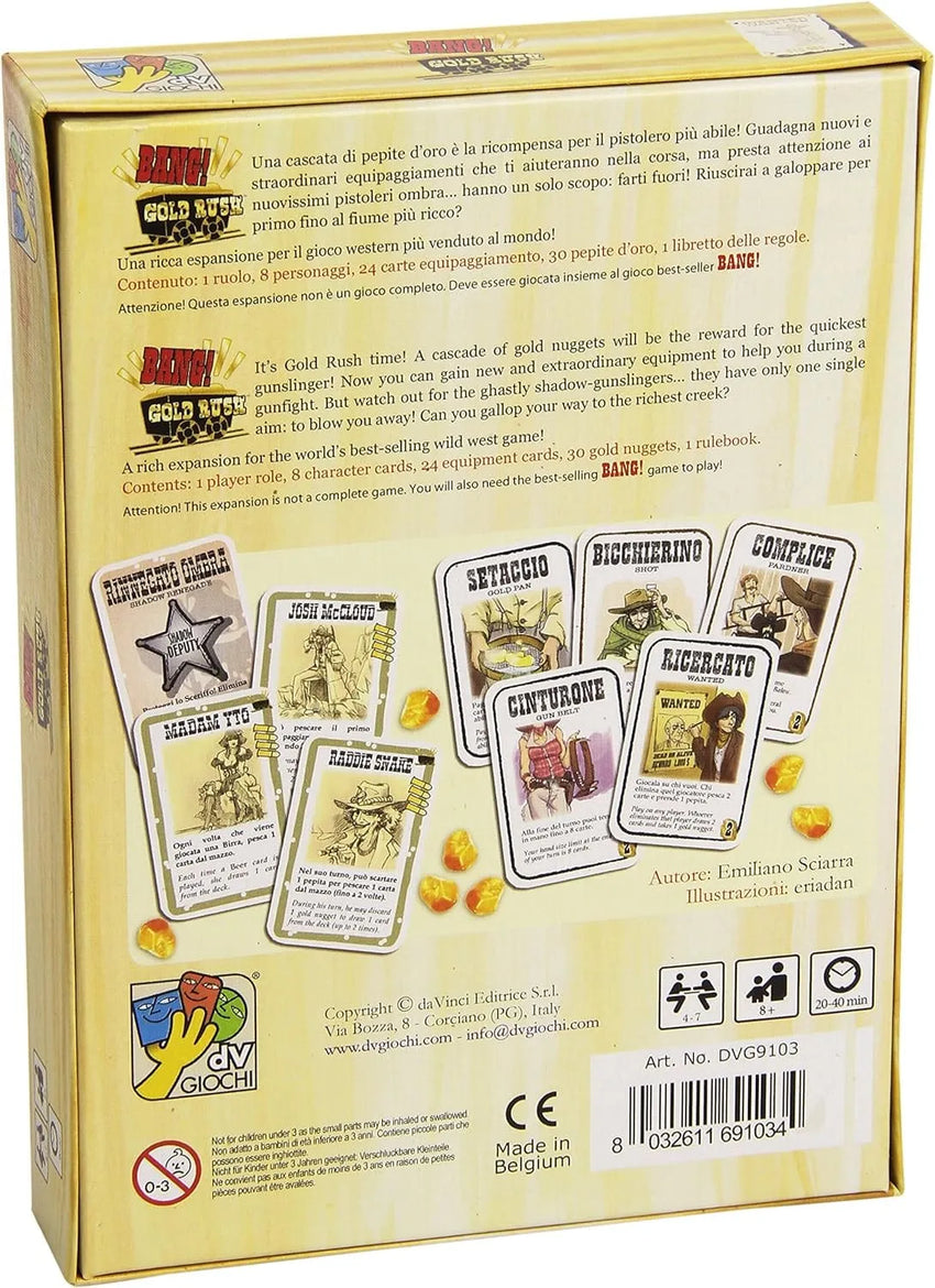 Bang! Gold Rush-Stalo žaidimai-Brain Games LT