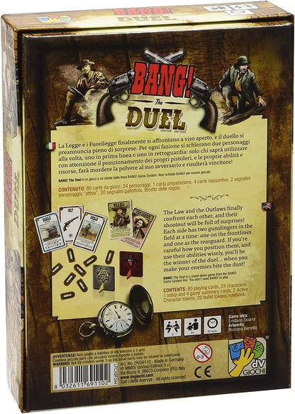 Bang! The Duel-Stalo žaidimai-Brain Games LT
