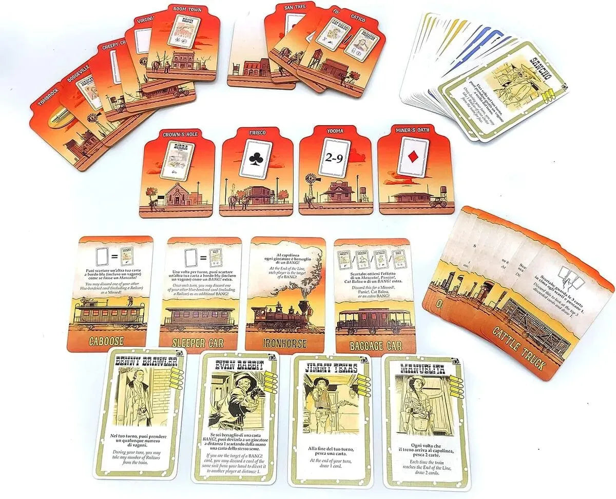DV games Stalo žaidimai Bang! The great train robbery