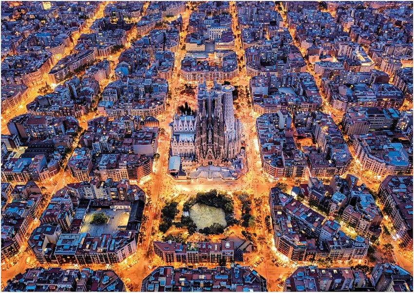 Educa Universalios dėlionės Barcelona, 1500