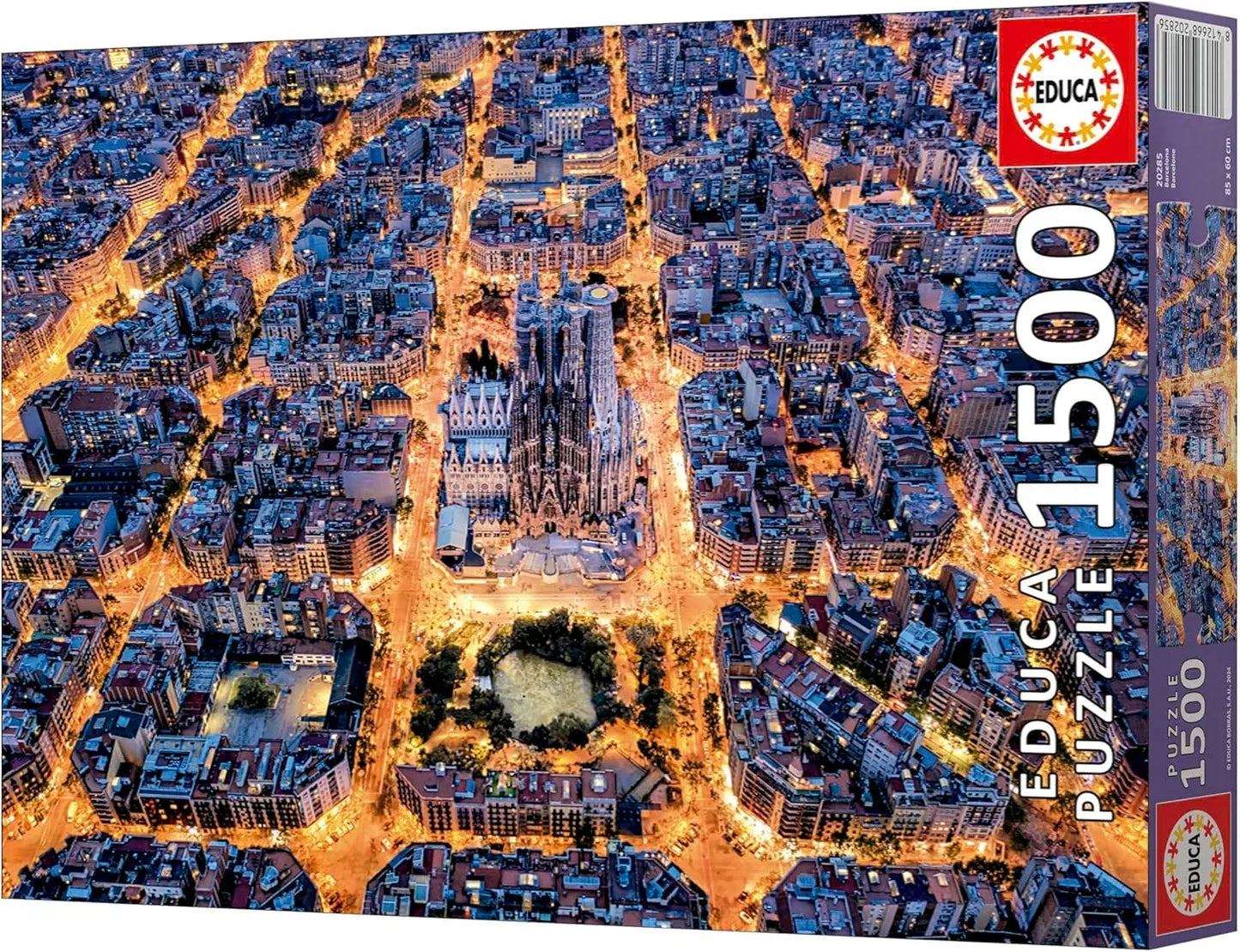 Educa Universalios dėlionės Barcelona, 1500