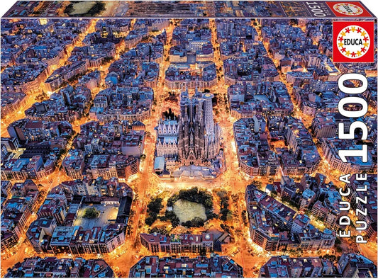 Barcelona, 1500-Universalios dėlionės-Brain Games LT