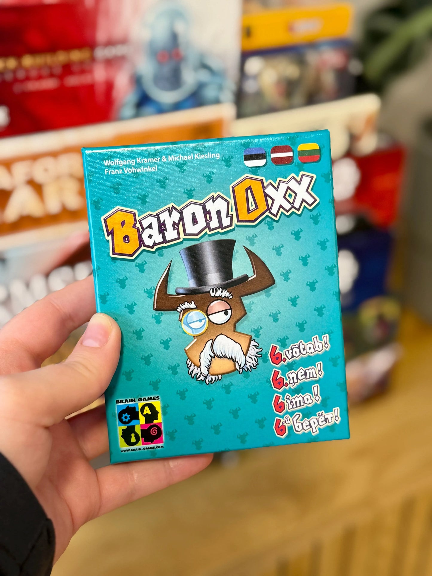 Brain Games LT Stalo žaidimai Baron Oxx