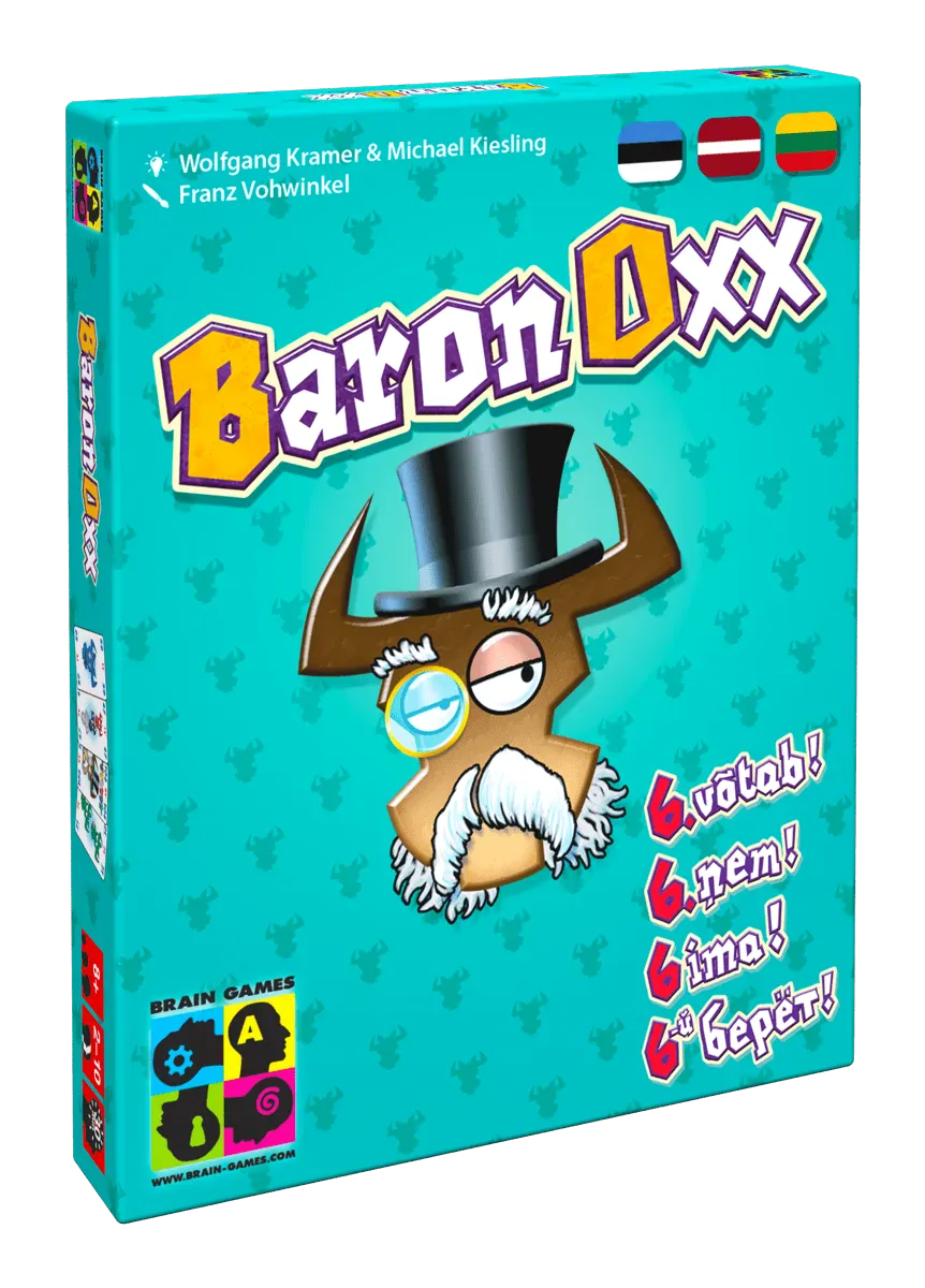 Baron Oxx-Stalo žaidimai-Brain Games LT