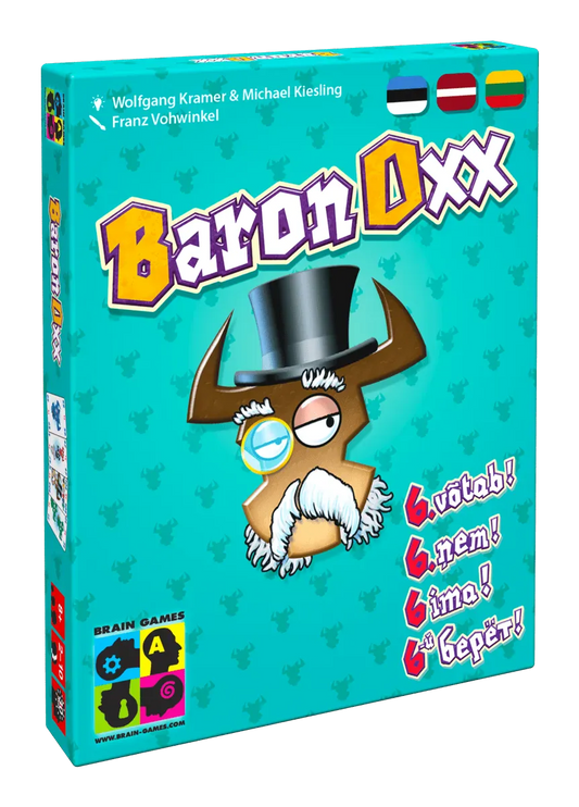 Baron Oxx-Stalo žaidimai-Brain Games LT