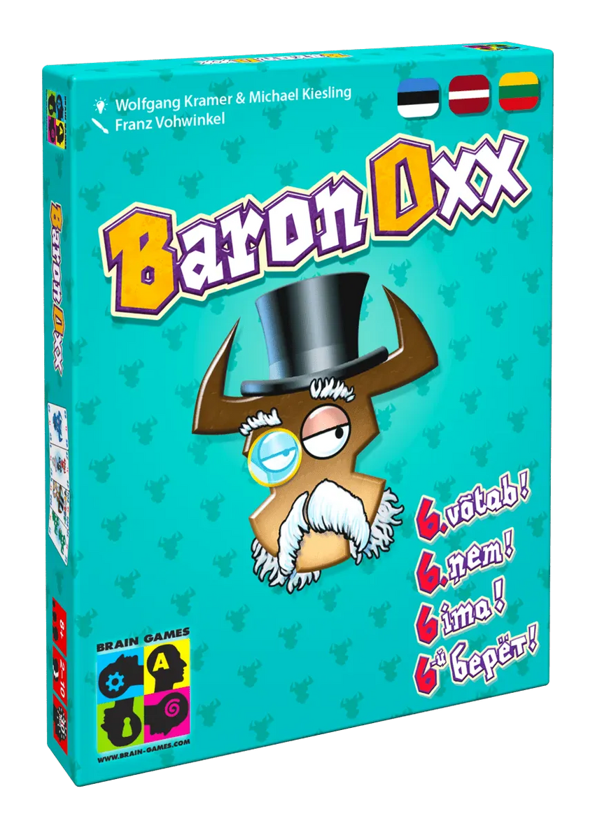 Baron Oxx-Stalo žaidimai-Brain Games LT