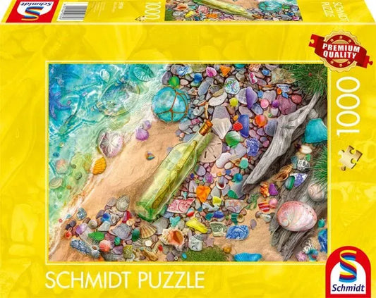 Beach treasures, 1000-Universalios dėlionės-Brain Games LT