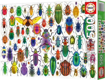 Educa Universalios dėlionės Beetles, 500