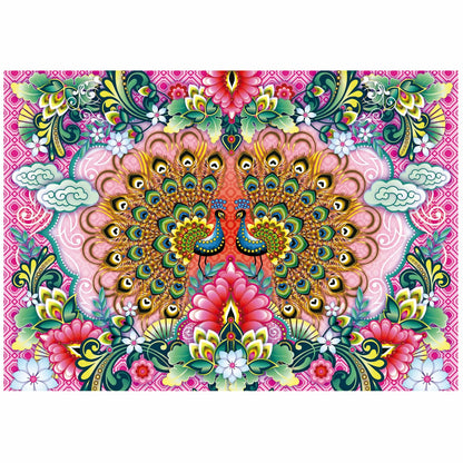 Bengal Peacocks, 1500-Universalios dėlionės-Brain Games LT