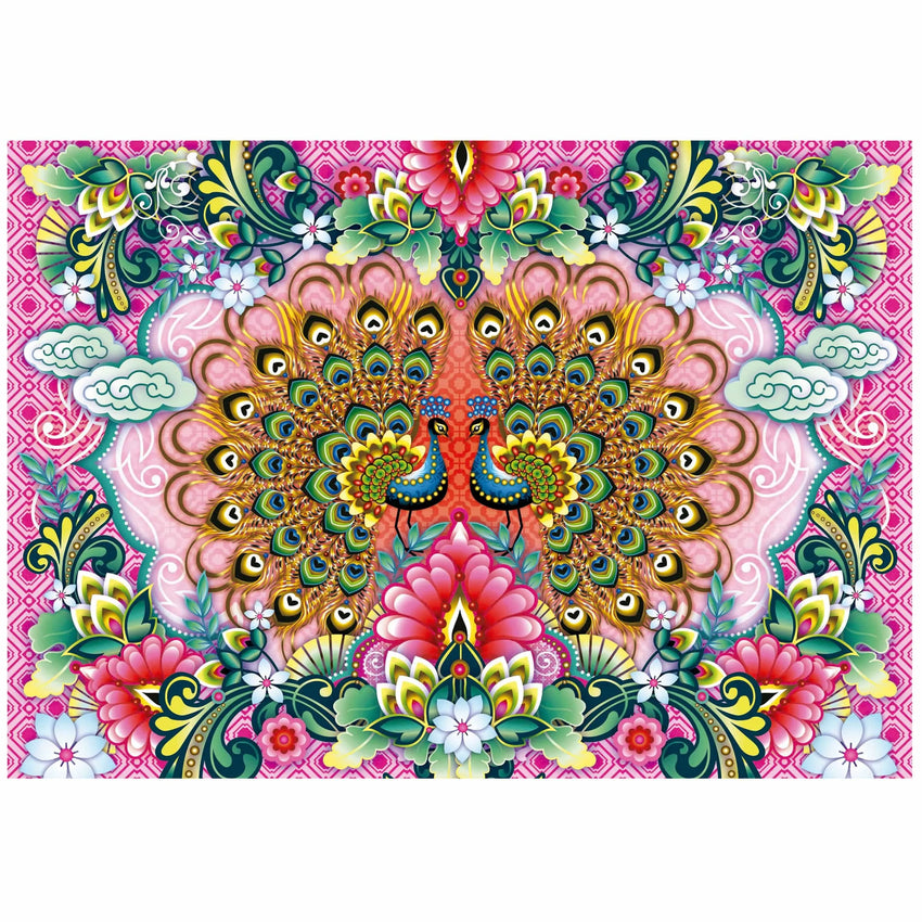 Bengal Peacocks, 1500-Universalios dėlionės-Brain Games LT