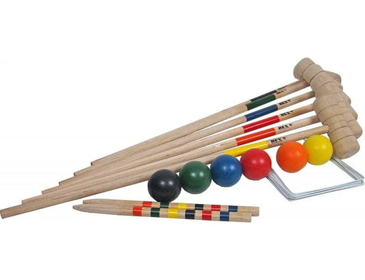 Bex Croquet Family - kroketo rinkinys šeimai-Lauko žaidimai-Brain Games LT