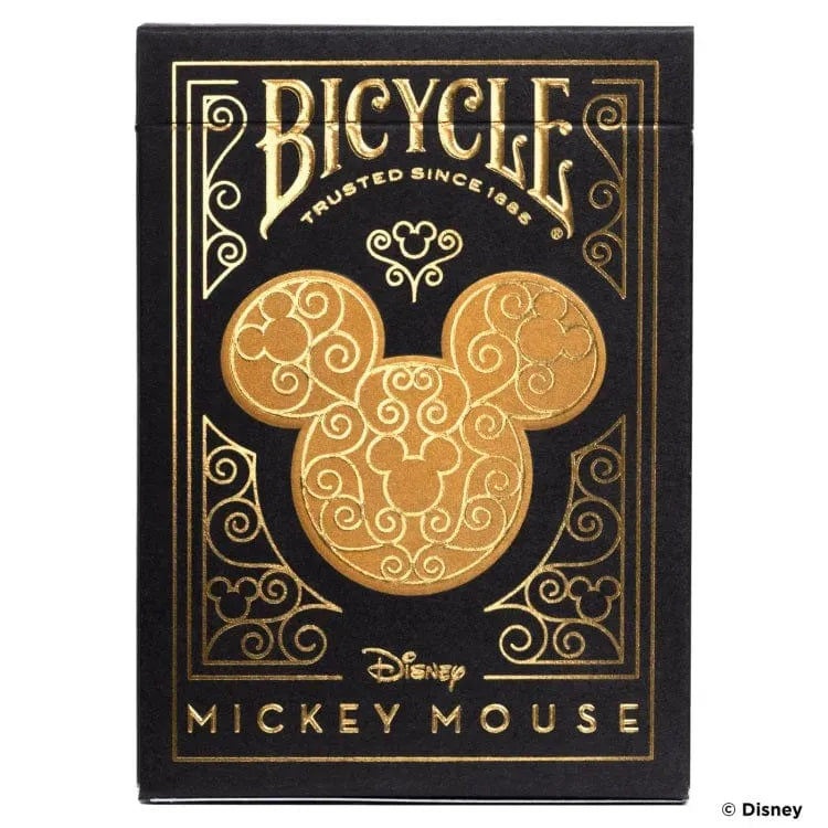 Bicycle Disney Black and Gold Mickey Mouse-Kita-Brain Games LT