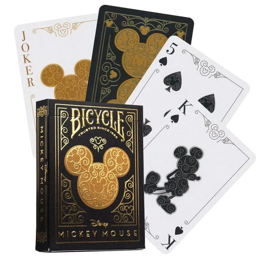 Bicycle Disney Black and Gold Mickey Mouse-Kita-Brain Games LT