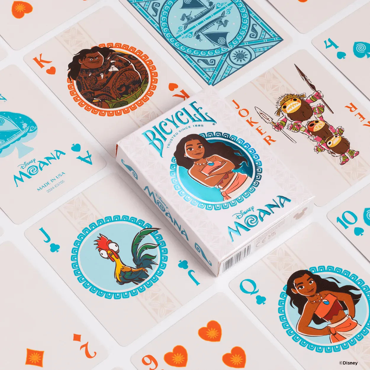 Bicycle Disney Moana-Kita-Brain Games LT