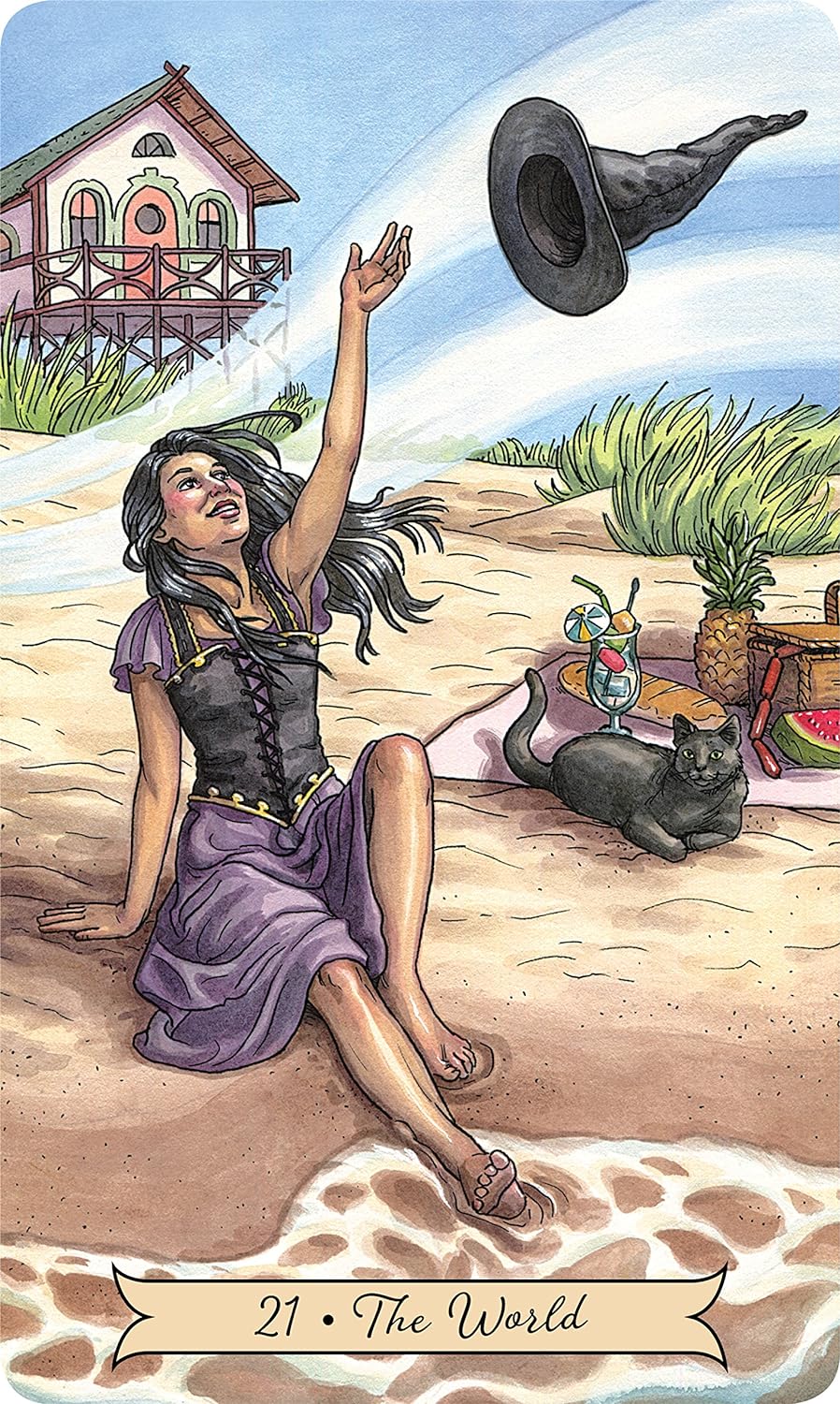 Bicycle Kita Everyday Witch Tarot Cards